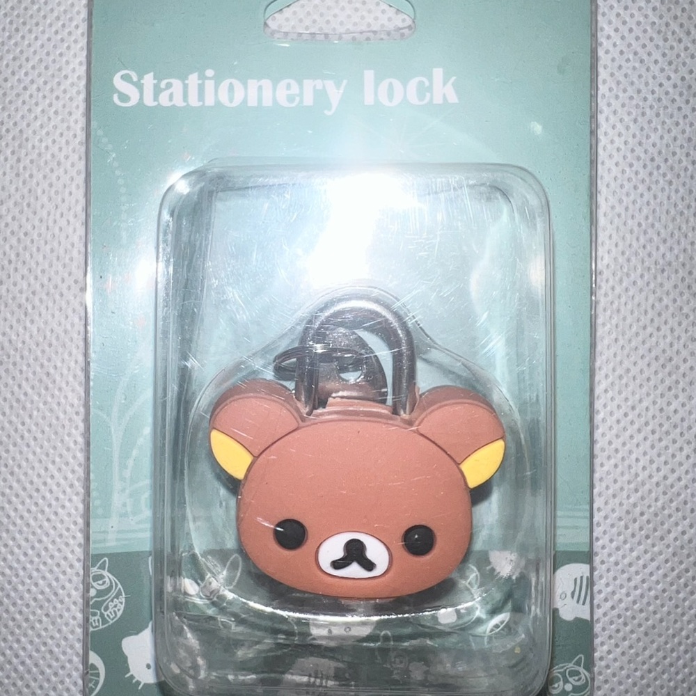 $1 BEAR MINI LOCK. NEW. $1 WITH ANY $10 ORDER OR MORE - Picture 7 of 7
